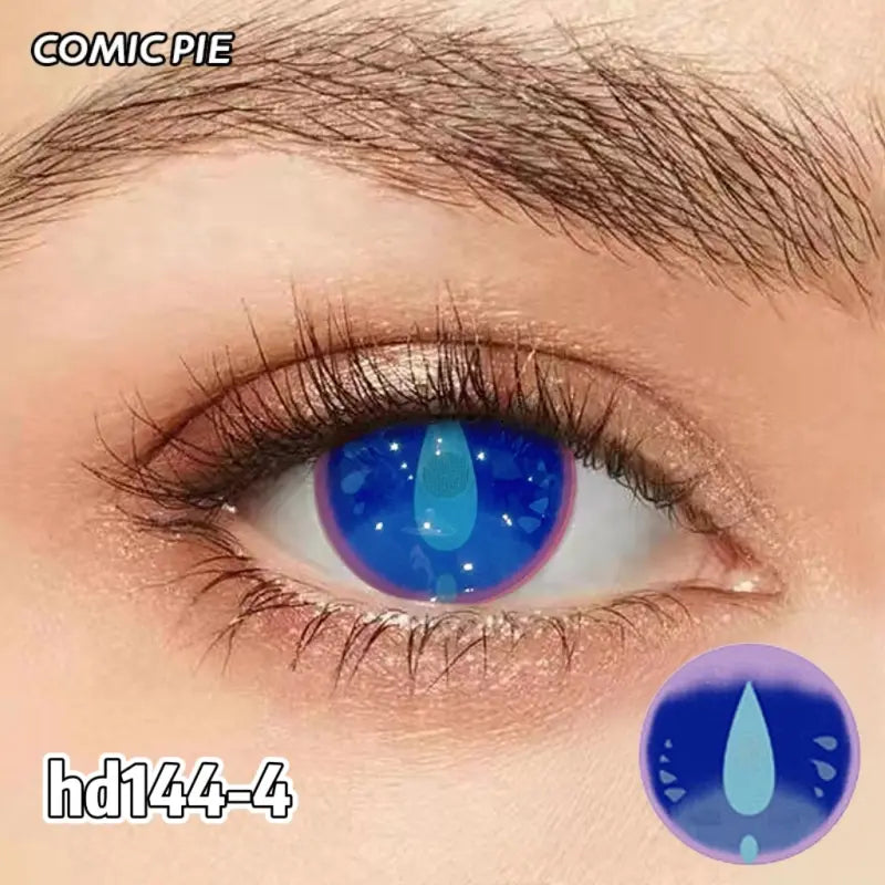 ComicPie  Furina Cosplay Colored Contact Lenses  HD144purple/HD145blue