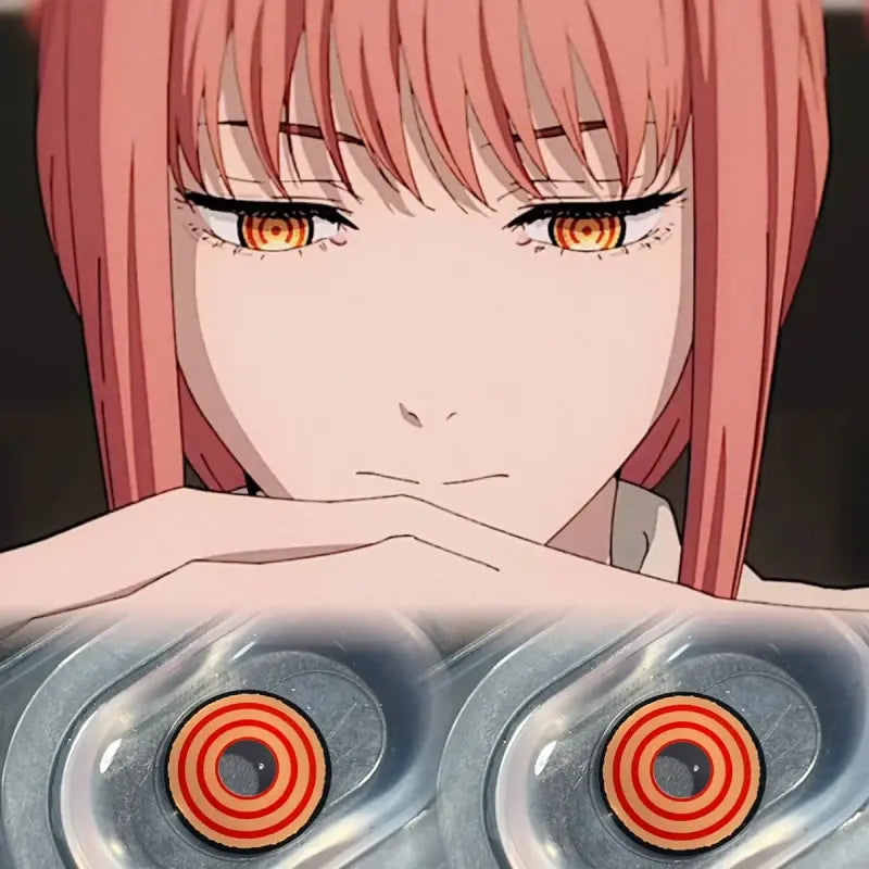 ComicPie Chainsaw Man Makima Cosplay Colored Contact Lenses HD234