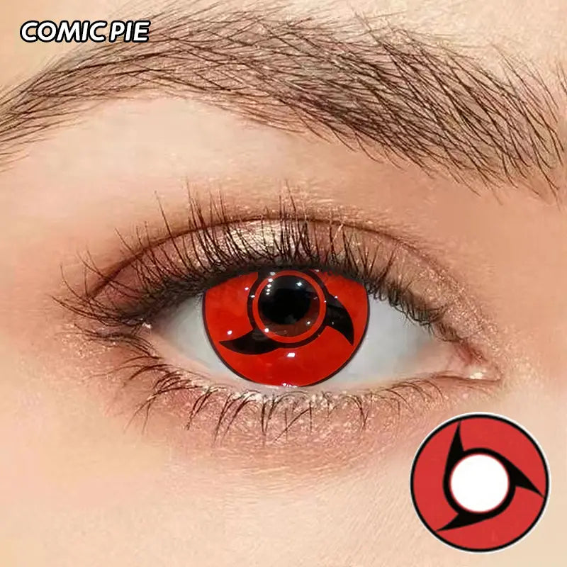 ComicPie Itachi Mangekyou Sharingan Cosplay Colored Contact Lenses RY031
