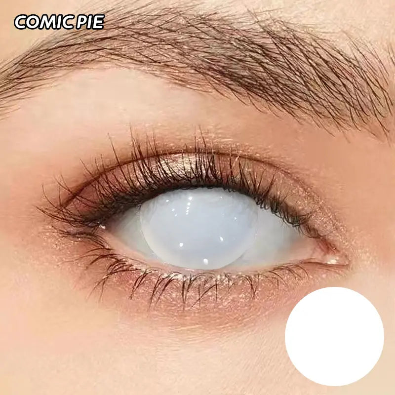 ComicPie White Cosplay&Halloween Colored Contact Lenses HD5