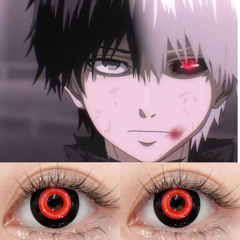 ComicPie Kaneki Ken Cosplay Colored Contact Lenses HD150