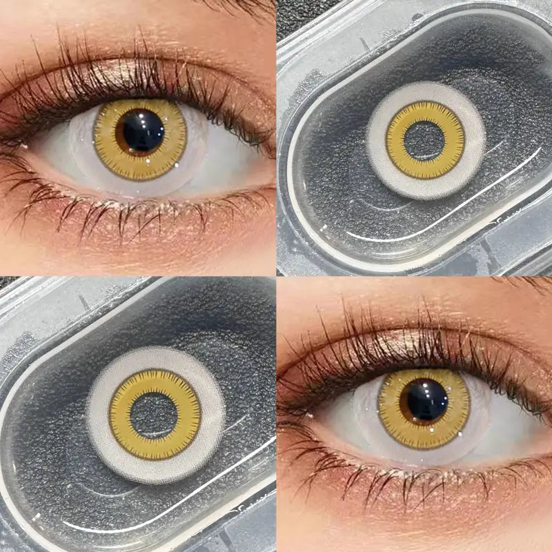 ComicPie PUPIL REDUCER LENSES Myosis Yellow Contact Lenses HD210