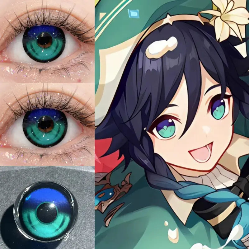 ComicPie Venti Cosplay Colored Contact Lenses  HD243