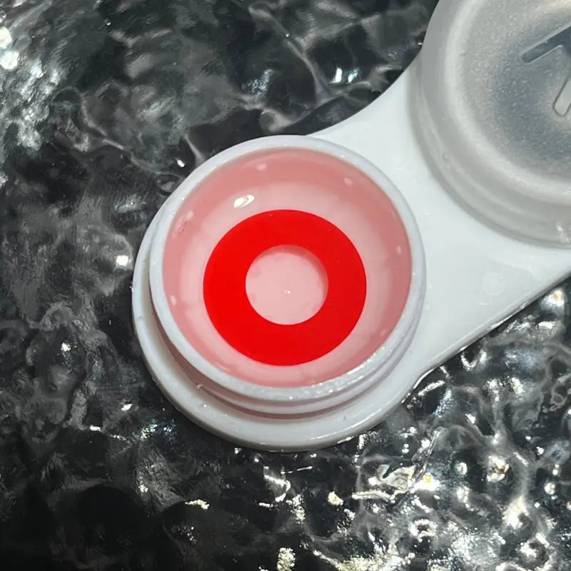 ComicPie Pure Red Cosplay&Halloween Colored Contact Lenses HD4