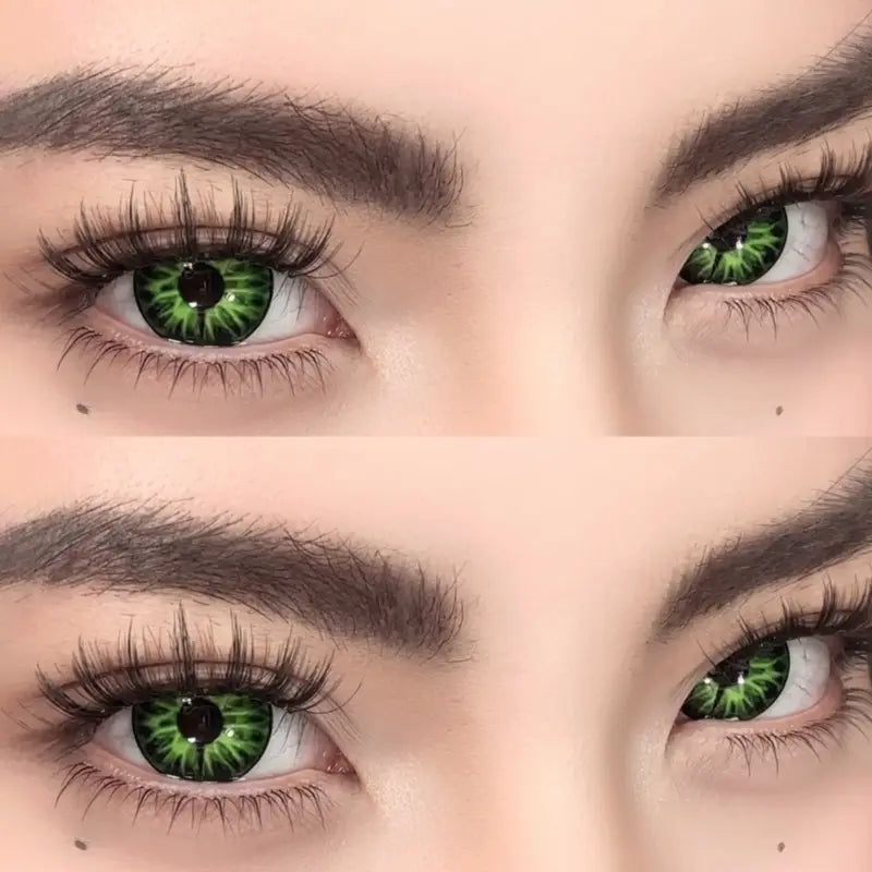 ComicPie Green snake eyes Cosplay Colored Contact Lenses HE596-2