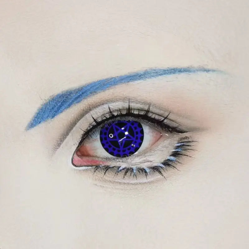 ComicPie BLACK BUTLER CIEL PHANTOMHIVE Cosplay Colored Contact Lenses  D22-E