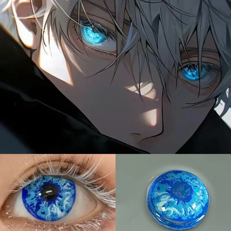 ComicPie Gojo Satoru Cosplay Colored Contact Lenses  HD151