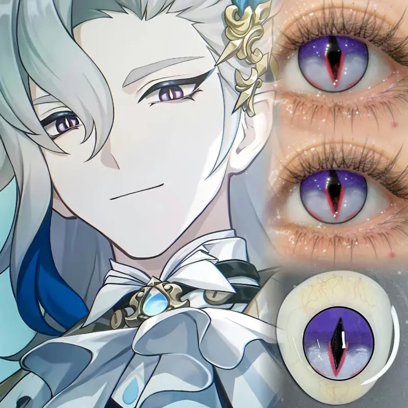 ComicPie  Neuvillette Cosplay Colored Contact Lenses HD163-4