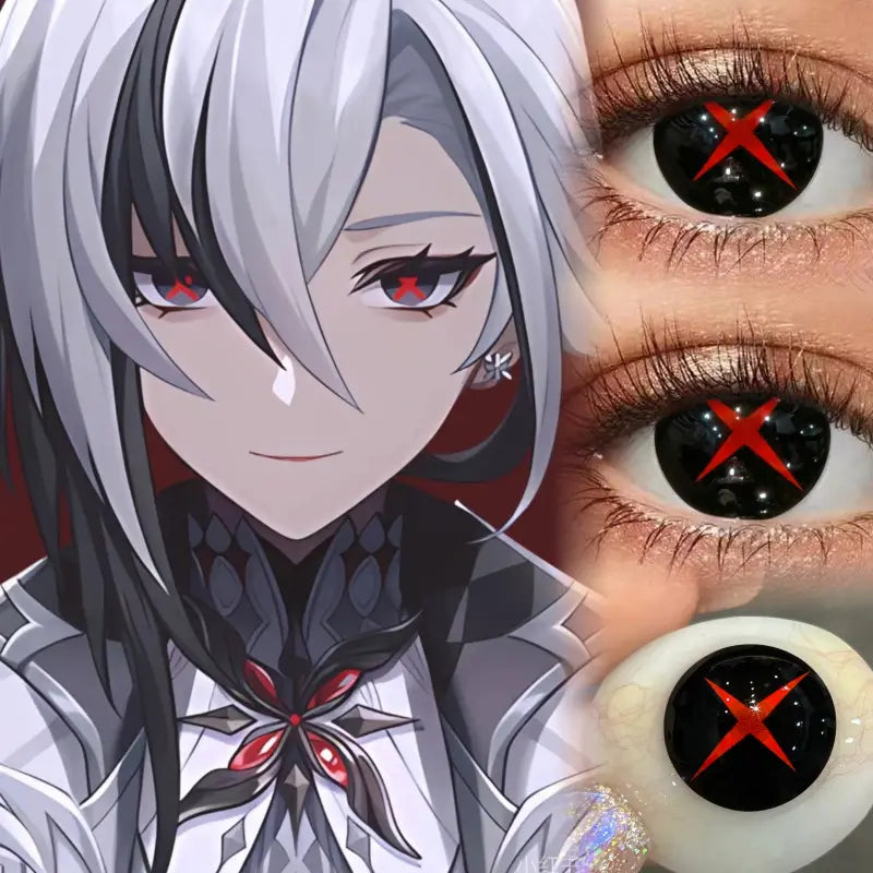 ComicPie Arlecchino Cosplay Colored Contact Lenses  HD148-H