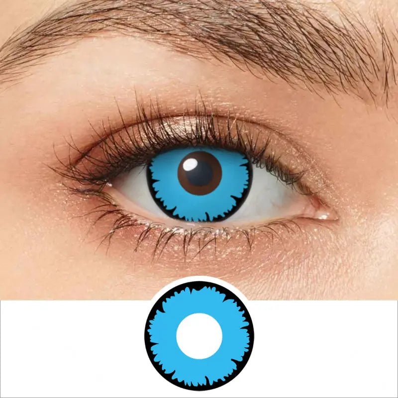 ComicPie Angelic Blue Cosplay&Halloween Colored Contact Lenses RY059 - ComicPie