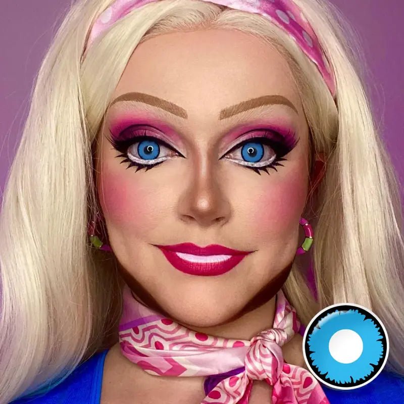 ComicPie Angelic Blue Cosplay&Halloween Colored Contact Lenses RY059 - ComicPie