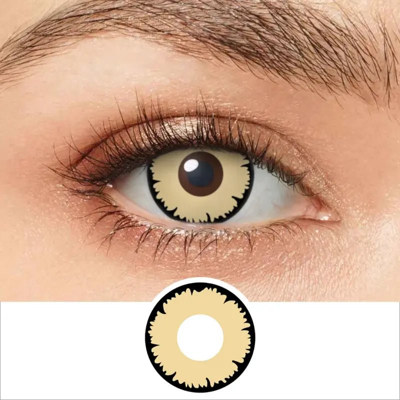 ComicPie Angelic Brown Cosplay&Halloween Colored Contact Lenses RY057 - ComicPie