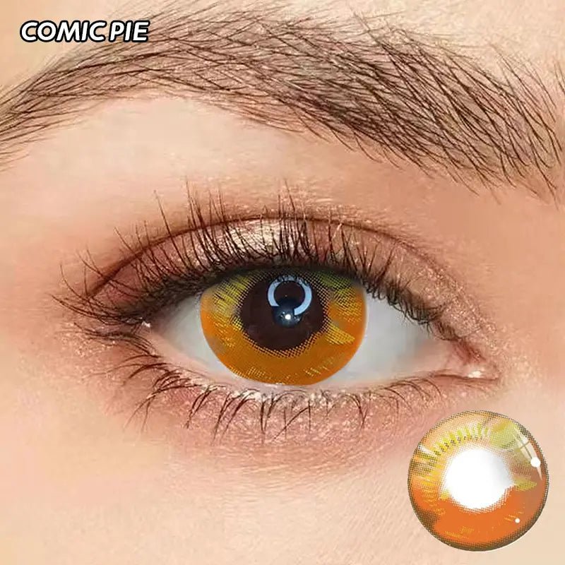 ComicPie Anime Brown Cosplay&Halloween Colored Contact Lenses DY1 - 3 - ComicPie