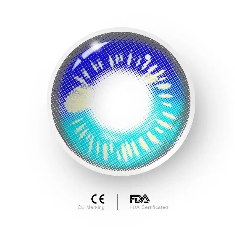 ComicPie Anime Brown Cosplay&Halloween Colored Contact Lenses DY1 - 4 - ComicPie