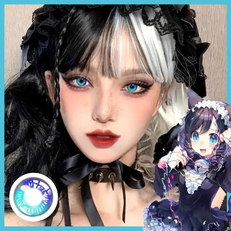 ComicPie Anime Brown Cosplay&Halloween Colored Contact Lenses DY1 - 4 - ComicPie