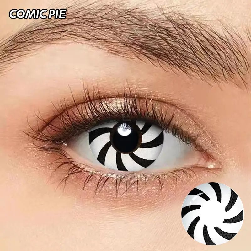 ComicPie Anime Gray Cosplay&Halloween Colored Contact Lenses G2 - ComicPie