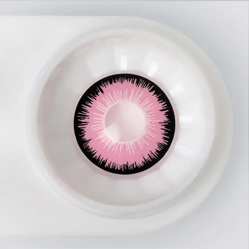 ComicPie Anime Pink Eye Cosplay&Halloween Colored Contact Lenses RY309A - ComicPie