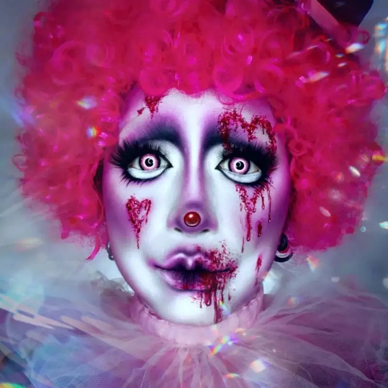 ComicPie Anime Pink Eye Cosplay&Halloween Colored Contact Lenses RY309A - ComicPie