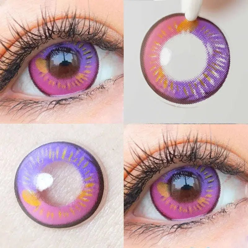 ComicPie Anime Violet Cosplay&Halloween Colored Contact Lenses DY1 - 1 - ComicPie