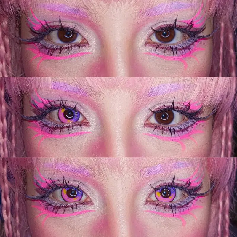 ComicPie Anime Violet Cosplay&Halloween Colored Contact Lenses DY1 - 1 - ComicPie