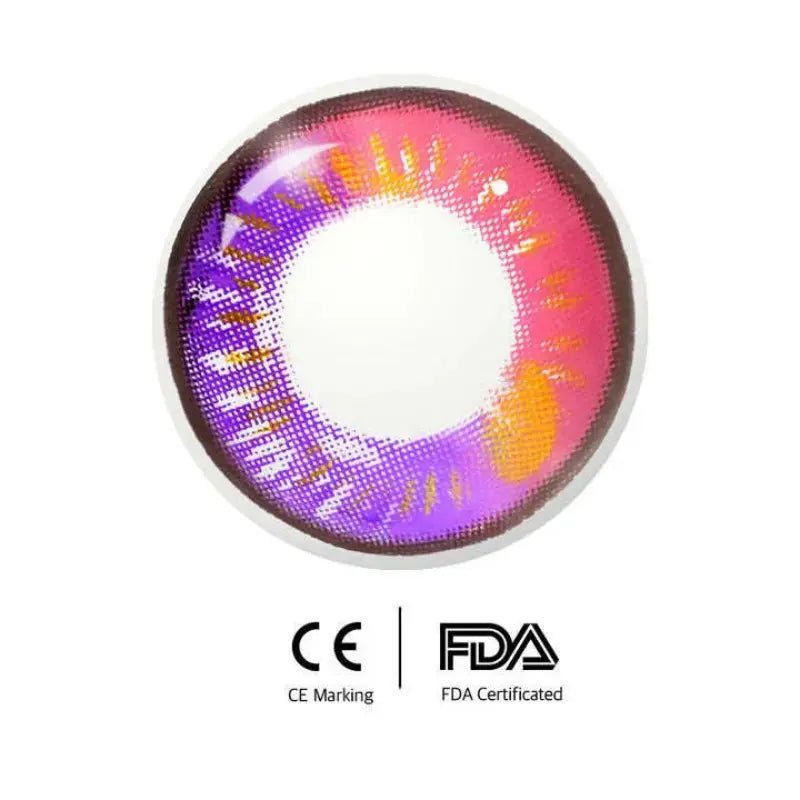 ComicPie Anime Violet Cosplay&Halloween Colored Contact Lenses DY1 - 1 - ComicPie