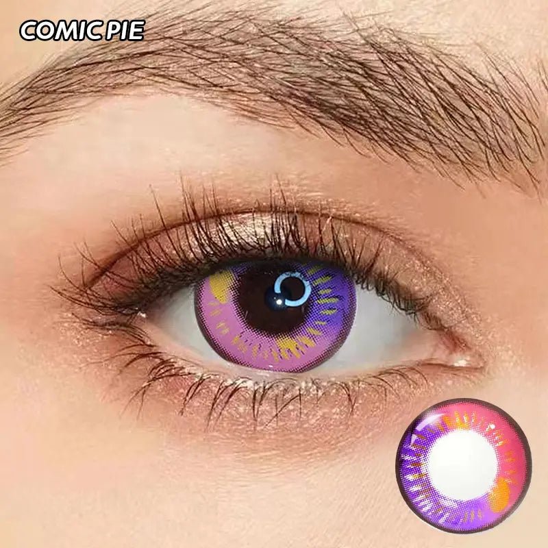 ComicPie Anime Violet Cosplay&Halloween Colored Contact Lenses DY1 - 1 - ComicPie