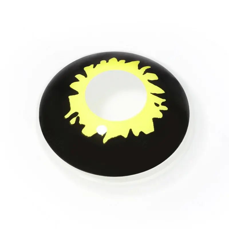 ComicPie Black And Yellow Eclipse Cosplay&Halloween Colored Contact Lenses RY283 - ComicPie