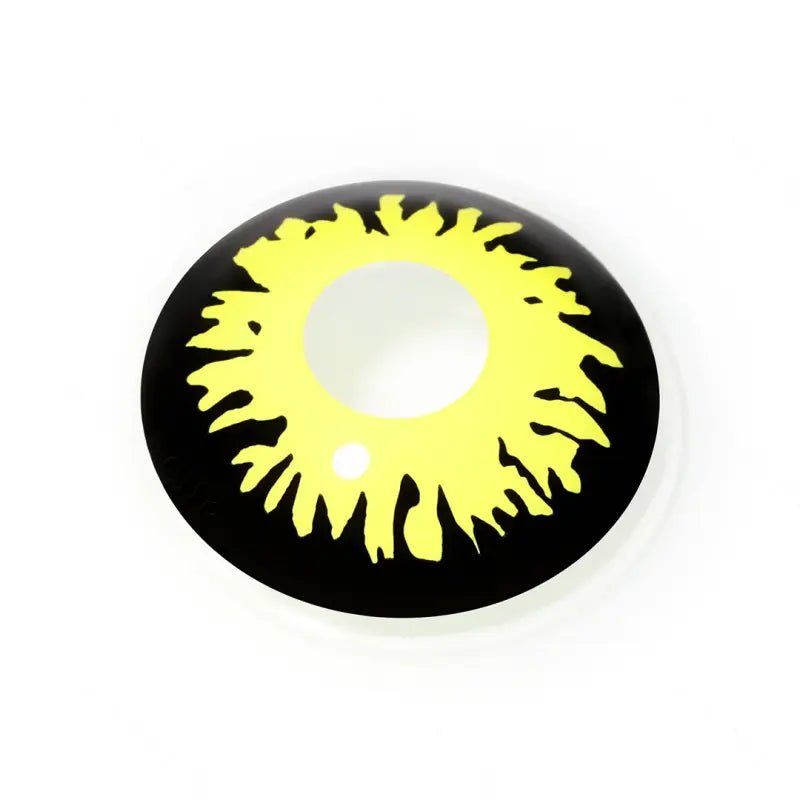 ComicPie Black And Yellow Wolf Cosplay&Halloween Colored Contact Lenses RY287B - ComicPie