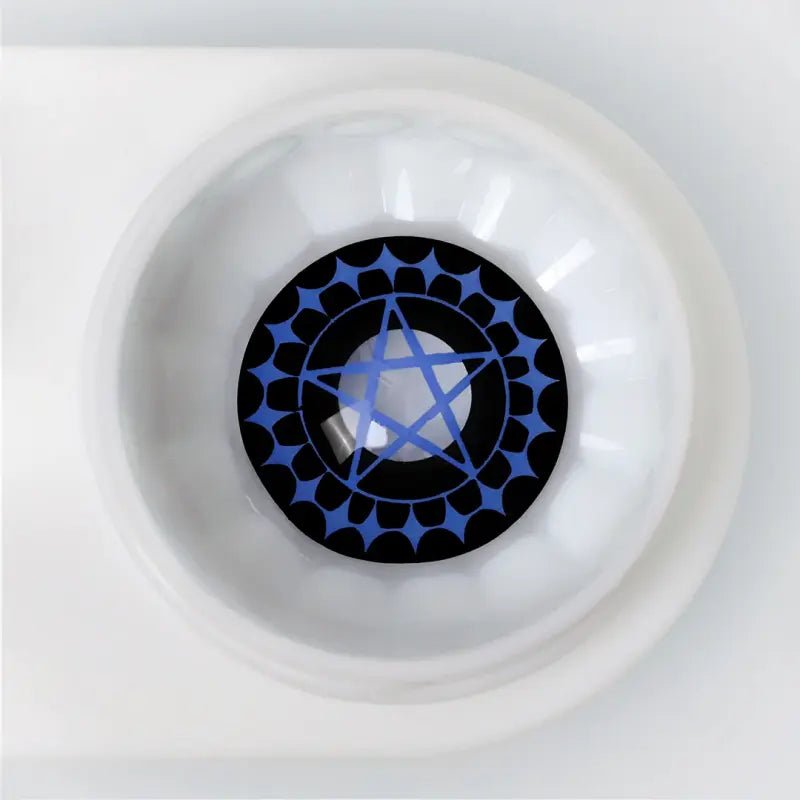 ComicPie Black Butler Ciel Phantomhive Eye Cosplay&Halloween Colored Contact Lenses(Blue) RY375 - ComicPie
