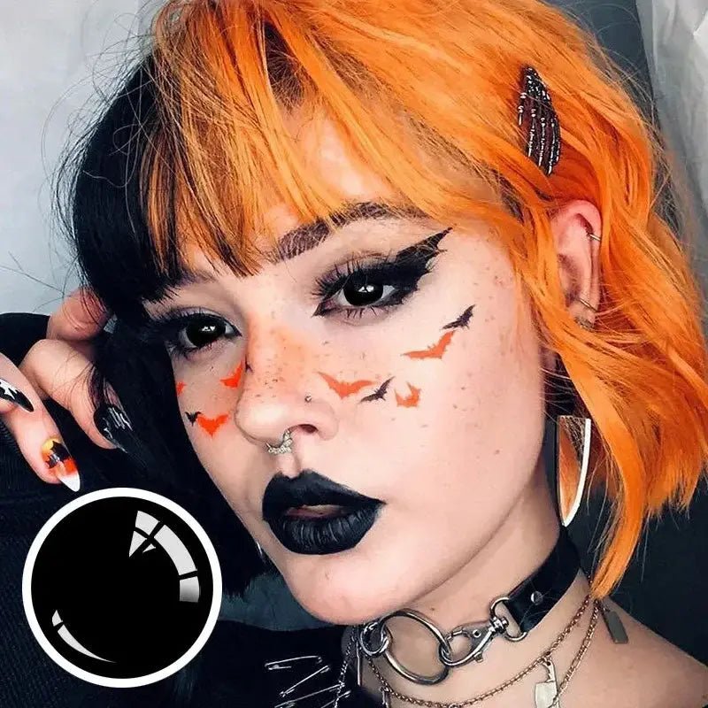 ComicPie Black Contact Lenses HD5 - ComicPie