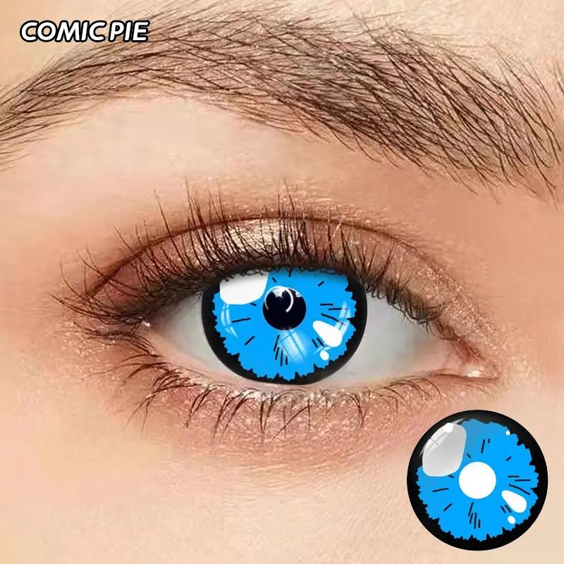 ComicPie Black Lobelia Blue Cosplay&Halloween Colored Contact Lenses YS51 - 3 - ComicPie