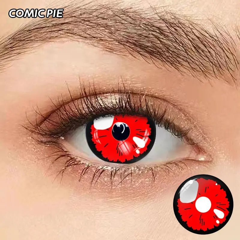 ComicPie Black Lobelia Red Cosplay&Halloween Colored Contact Lenses YS51 - 7 - ComicPie