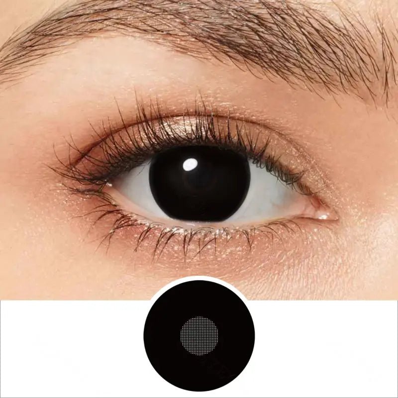 ComicPie Black Mesh Pupil Cosplay&Halloween Colored Contact Lenses RY397 - ComicPie