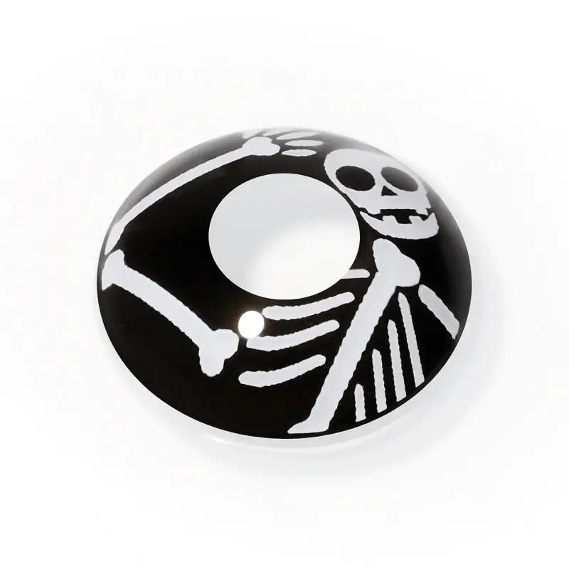 ComicPie Black Skeleton Cosplay&Halloween Colored Contact Lenses RY288 - ComicPie