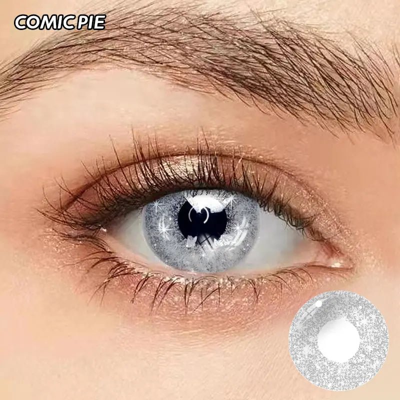 ComicPie Blink Grey Cosplay&Halloween Colored Contact Lenses D62 - 5 - ComicPie