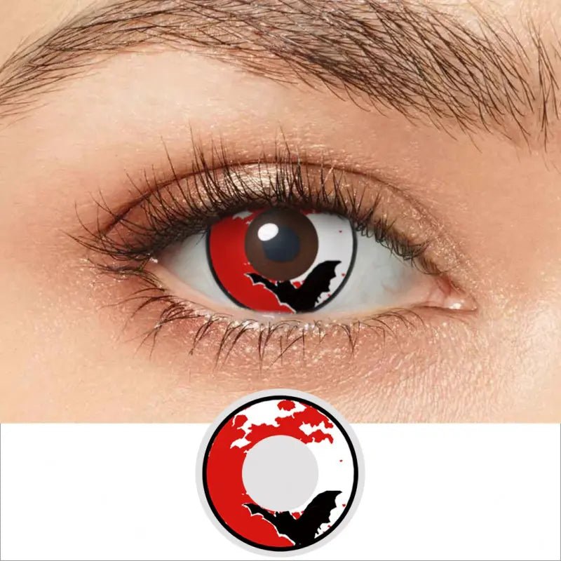 ComicPie Blood Bat Cosplay&Halloween Colored Contact Lenses RY001 - ComicPie