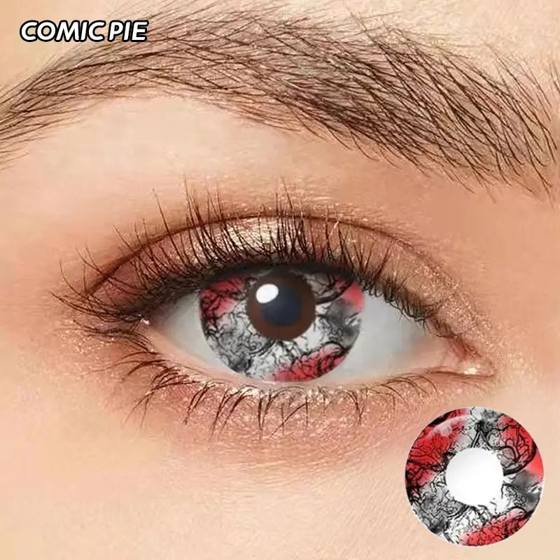 ComicPie Bloody Eye Crazy Cosplay&Halloween Colored Contact Lenses MY44 - ComicPie