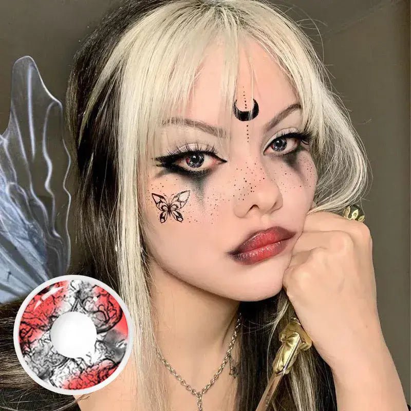 ComicPie Bloody Eye Crazy Cosplay&Halloween Colored Contact Lenses MY44 - ComicPie