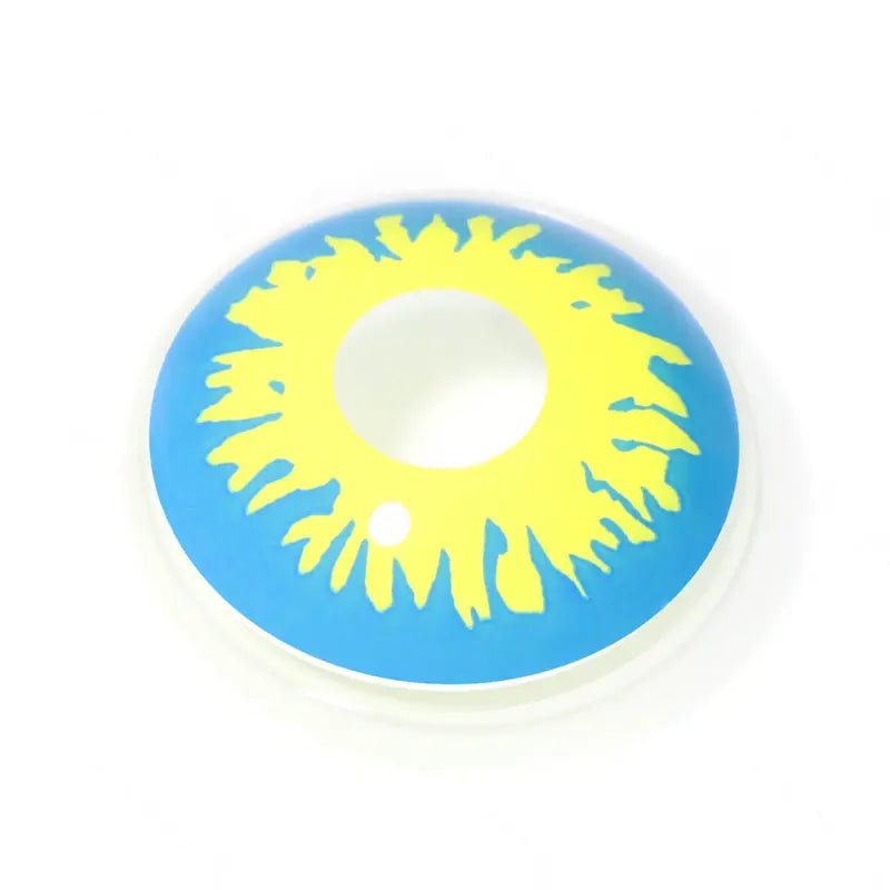 ComicPie Blue And Yellow Firework Contacts RY287A - ComicPie