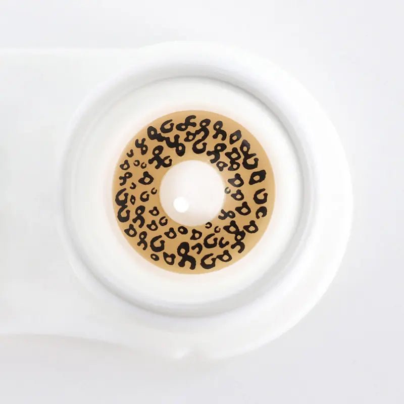 ComicPie Brown Leopard Print Cosplay&Halloween Colored Contact Lenses RY111 - ComicPie