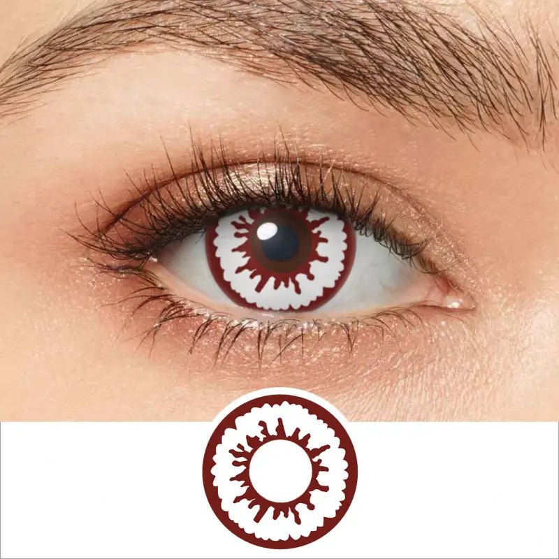 ComicPie Brown Solar Cosplay&Halloween Colored Contact Lenses RY107 - ComicPie