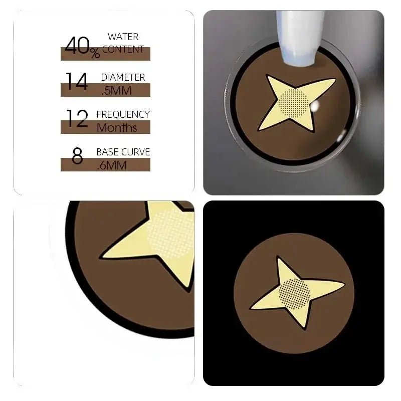 ComicPie Cosplay&Halloween Colored Contact Lenses YS48 - 1 - ComicPie