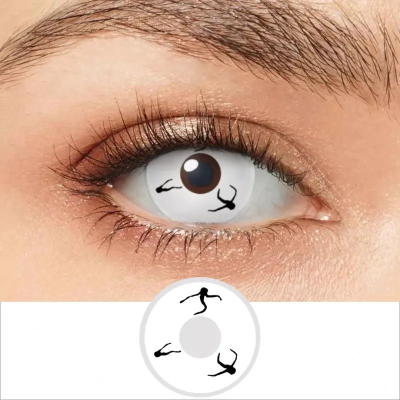 ComicPie Dancer Ghost Halloween Cosplay Contacts RY133 - ComicPie