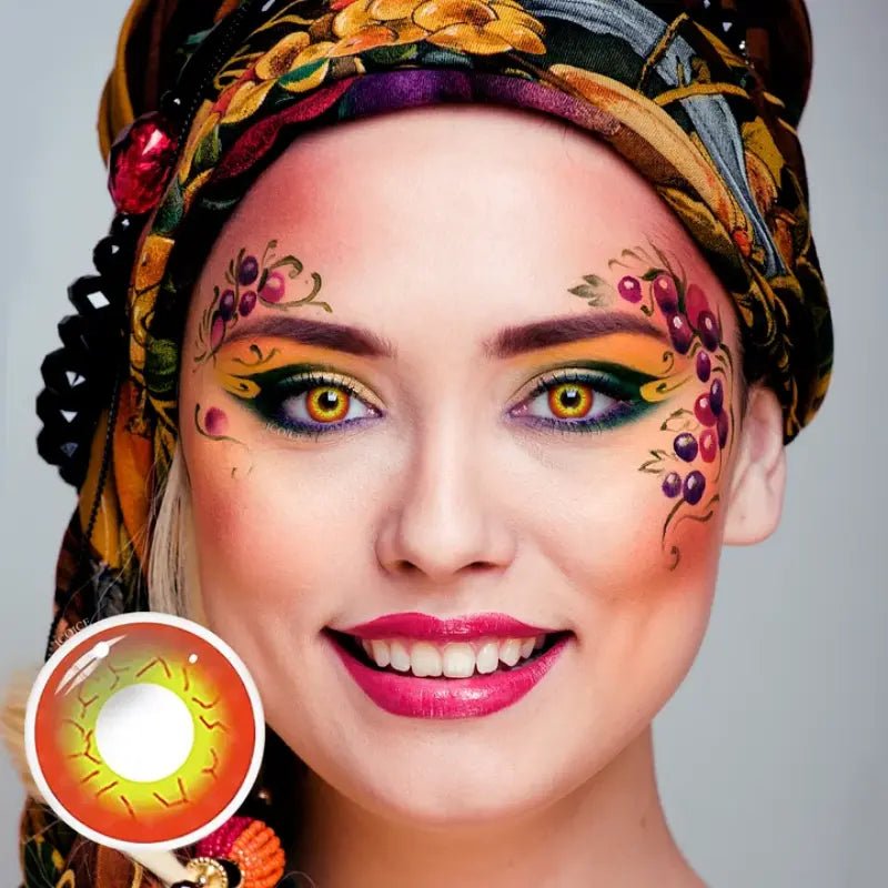 ComicPie Darth Maul Sith Eye Cosplay&Halloween Colored Contact Lenses RY282 - ComicPie