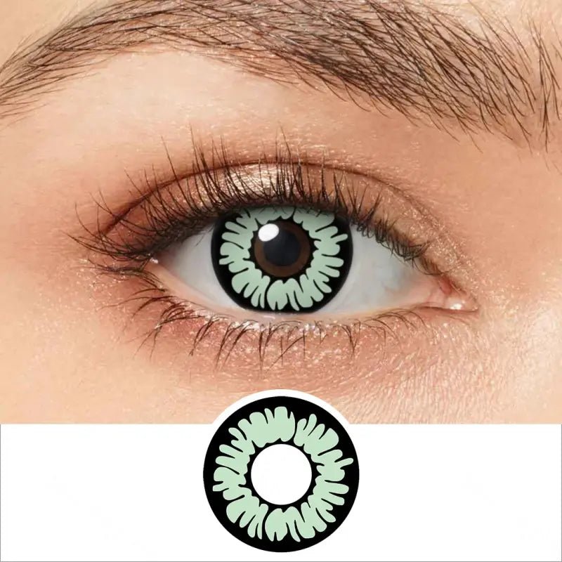 ComicPie Demon Glamor Green Cosplay Contacts RY297B - ComicPie