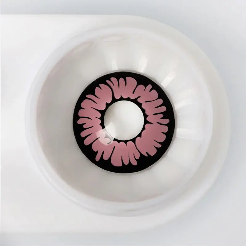 ComicPie Demon Glamor Pink Cosplay&Halloween Colored Contact Lenses RY297C - ComicPie