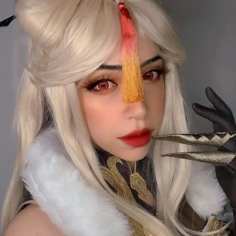 ComicPie Dolly Eye Red Cosplay&Halloween Colored Contact Lenses RY011 - ComicPie