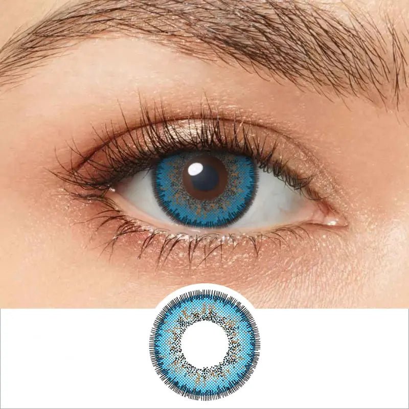 ComicPie Envy Blue Colored Contact Lenses RY096 - ComicPie