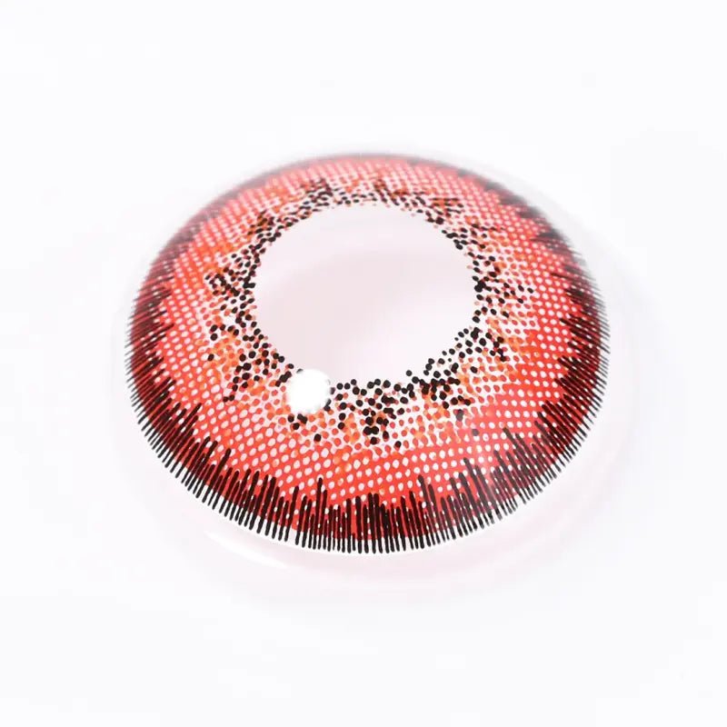 ComicPie Envy Red Cosplay&Halloween Colored Contact Lenses RY093 - ComicPie