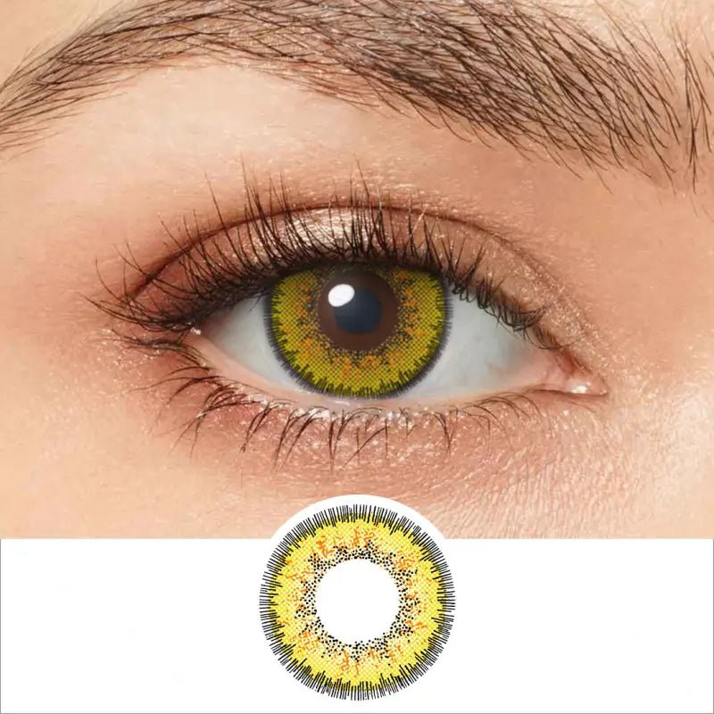 ComicPie Envy Yellow Contacts RY095 - ComicPie